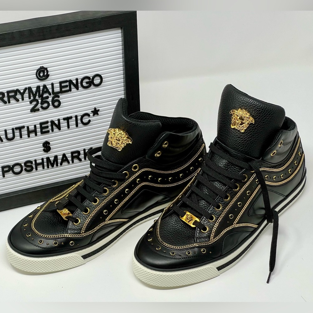 Versace Gold Chain Medusa Sneaker